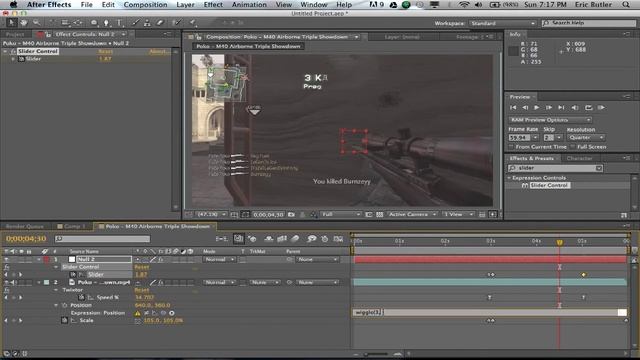 After Effects Tutorial: Realistic Camera Shake Via Wiggle