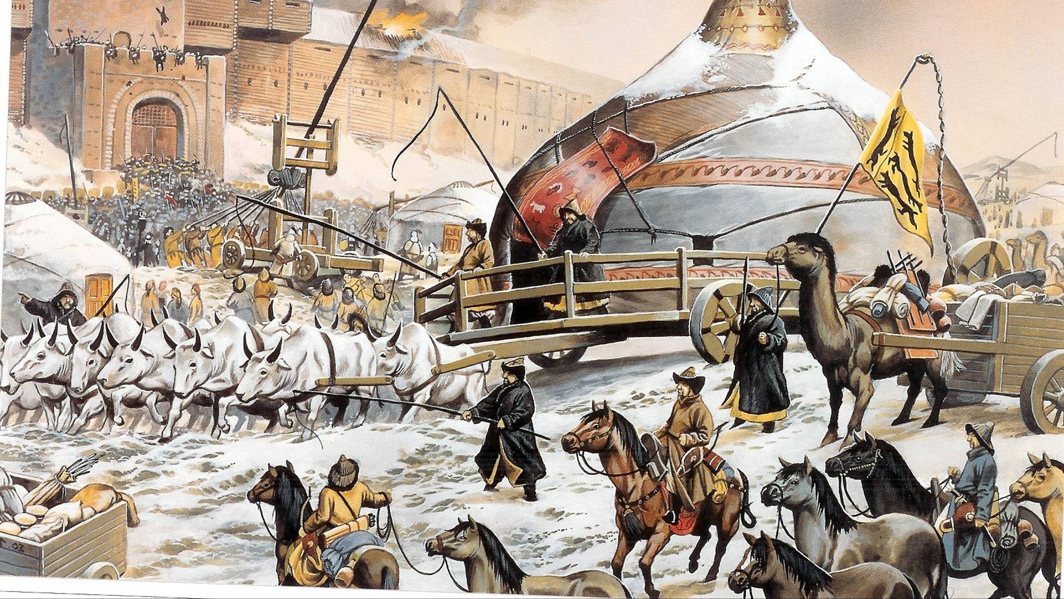 Осада и захват Киева монголо-татарами