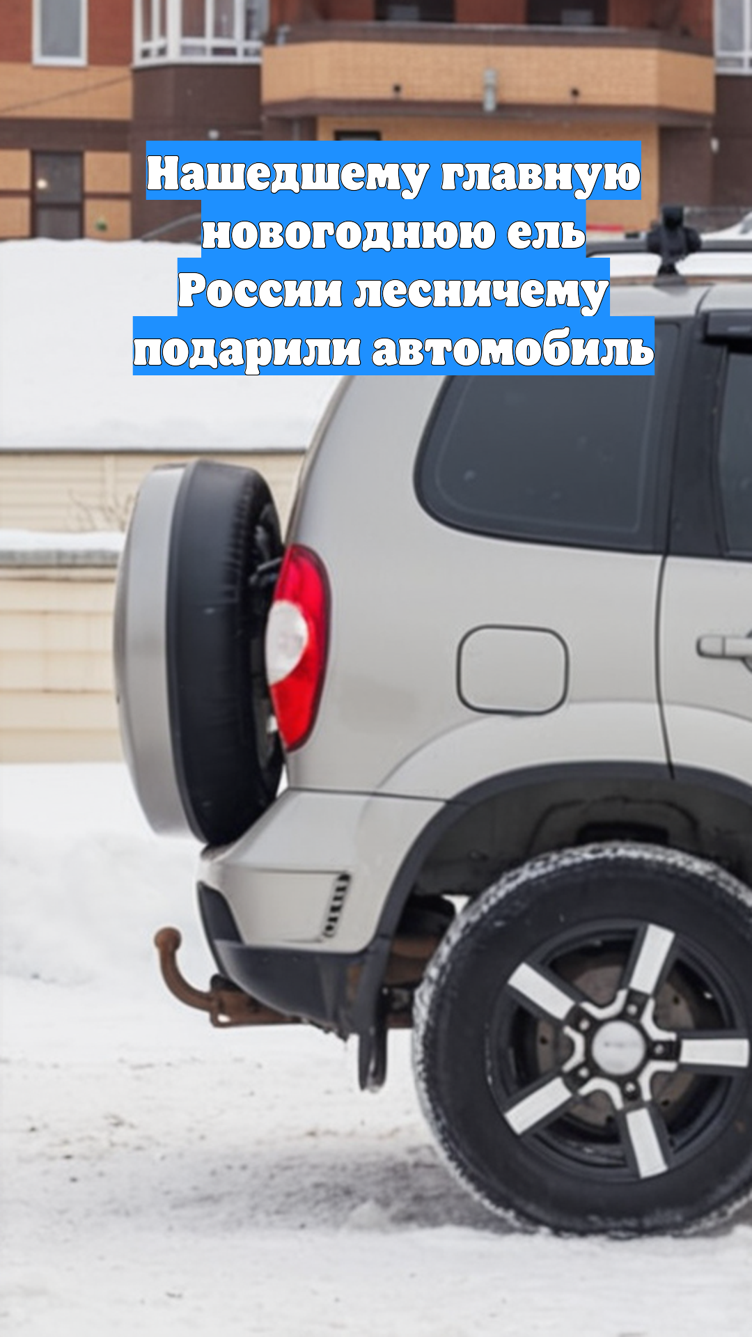 Нашедшему главную новогоднюю ель России лесничему подарили автомобиль