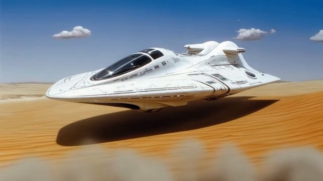 Futuristic Sci-Fi Desert Landscapes ｜ Syd Mead-Inspired Dune Worlds ｜ AI-Generated Sci-Fi World