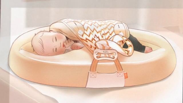 KOKONANNY эргономичный матрасик-кокон
