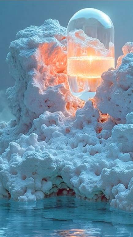 When Ice or Salt Turns into Magic: Breathtaking Melting!