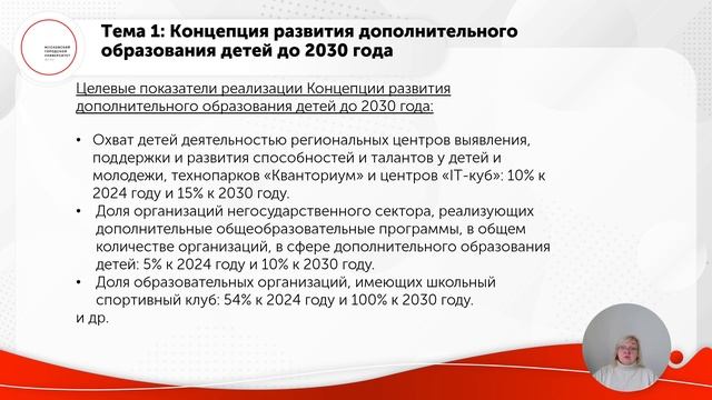 Дополнительное образование детей