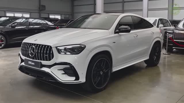 Mercedes AMG GLE 53 Coupe 2024 - Звук, интерьер, экстерьер