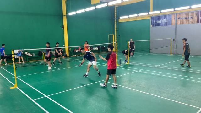 Tiger Badminton Team - 7/8/2024 - QUANG+TAI VS LINH+LUAN