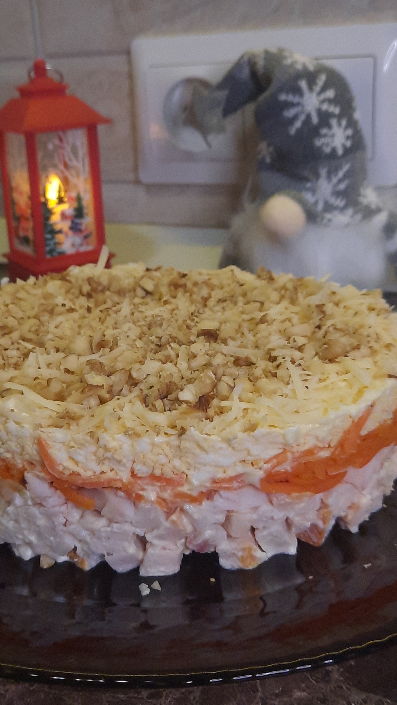 Салат "Курочка под Шубой" новогодний салат