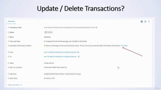 3009 Cancel Or Update Ethereum Transactions