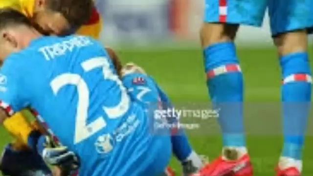 Trippier taken to nearby hospital for serious injury | Valencia-A.Madrid [3-3]#Atleticomadrid