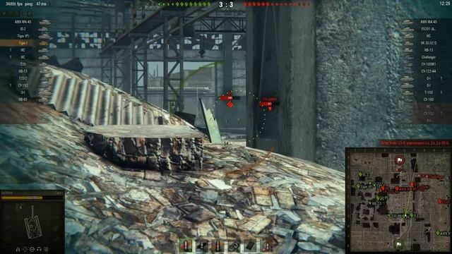 DeTRaW Среднестатистический бой на Легендарном Tiger-1