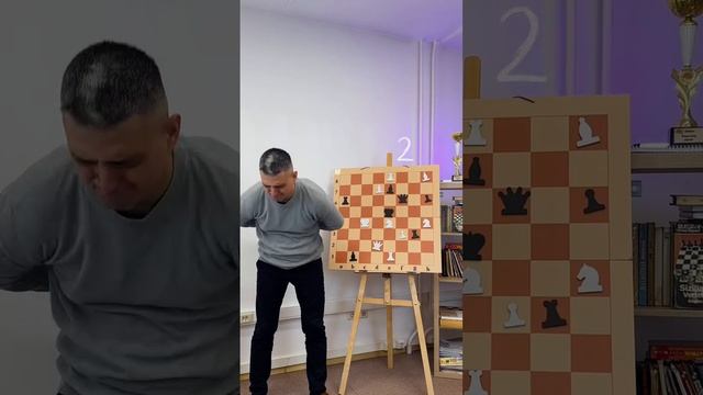 Задача дня📋
Условие: Белые. Мат в 1 ход