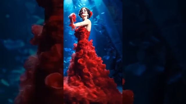 Девушка и розы