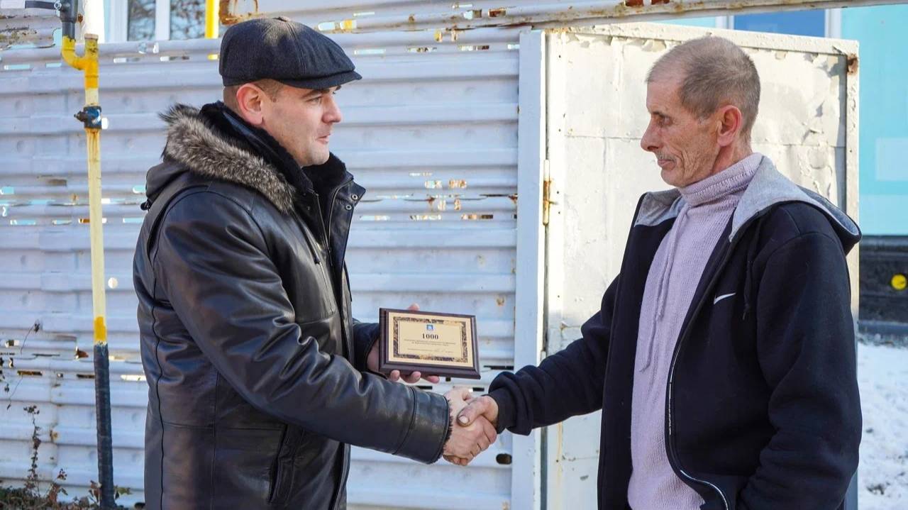 1000 частных домов подключено к голубому топливу в Корсакове