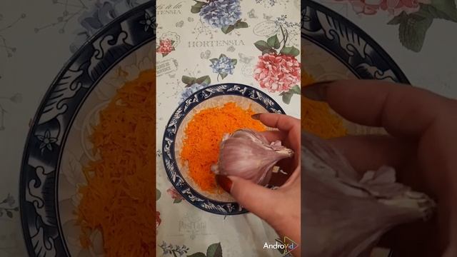 ПРОСТОЙ И ВКУСНЫЙ МОРКОВНЫЙ САЛАТ