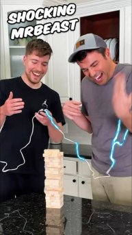 Играем в Дженгу с Мистером Бистом (Марк Робер НАСА | Mark Rober NASA)