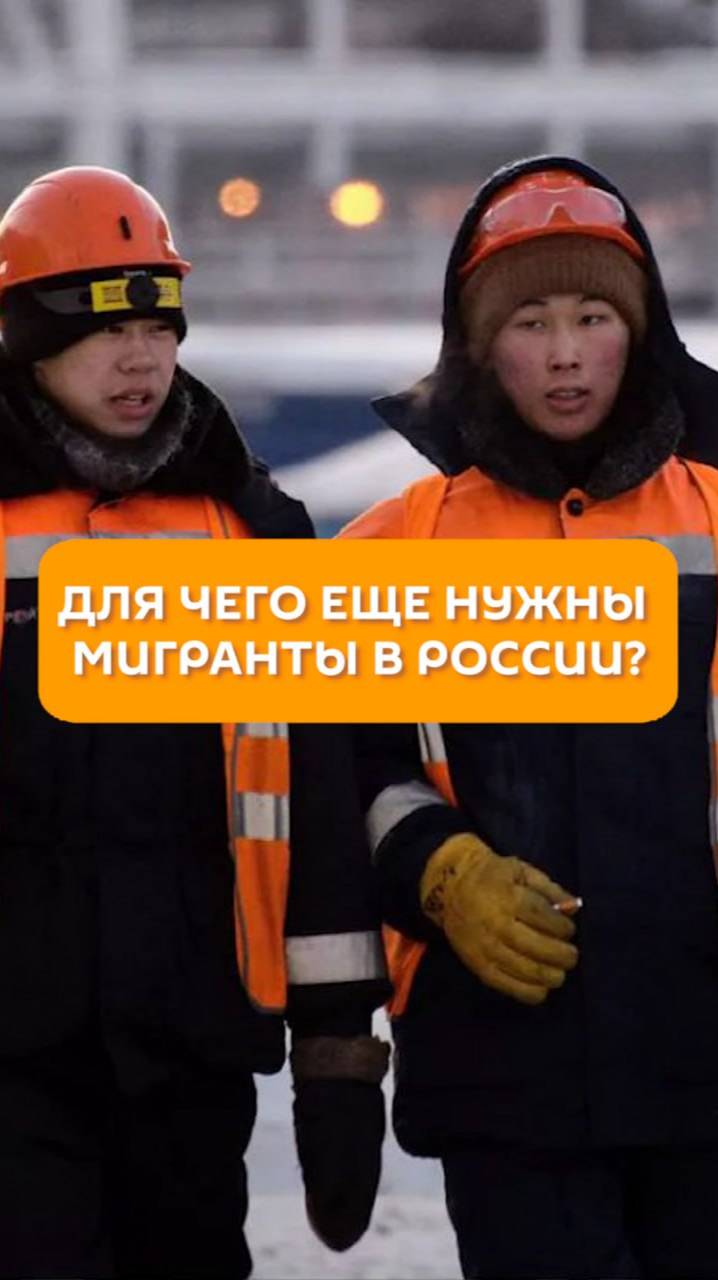 Для чего еще нужны мигранты в России?