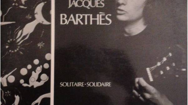 Jacques Barthes - Solitaire-solidaire 1975  LP - Tout retourne au silence_