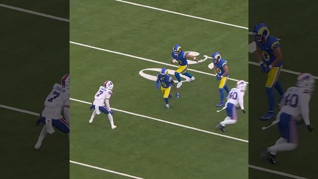 Puka Nacua catches for a 21-yard Gain vs. Buffalo Bills