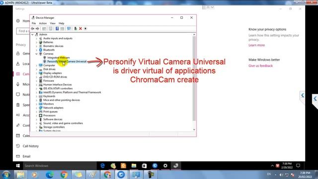 Don't turn on webcam on Google Meet or Windows Camera