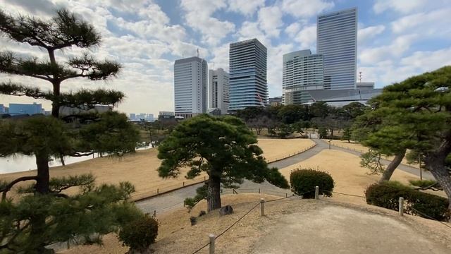 Hama rikyu garden | 浜離宮 | 360 view, Tokyo