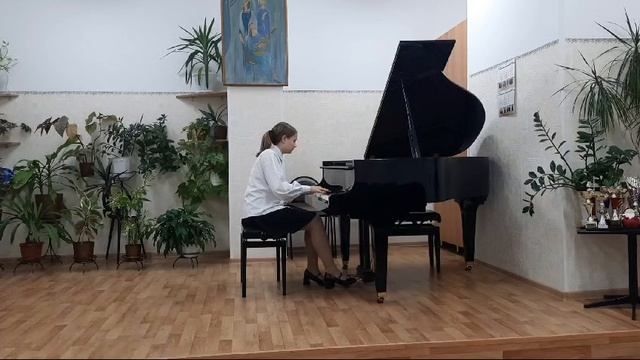 Федорова Ксения, 12 лет. 
Аренский "Экспромт"