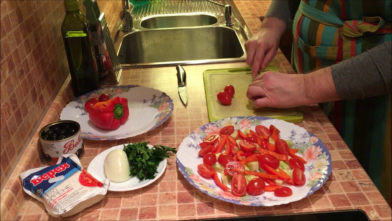 Овощной Салат на Новый Лад - Рецепт Болгарской Кухни, съедают за считанные минуты