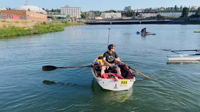 70 miles in TALLY HO's dinghy