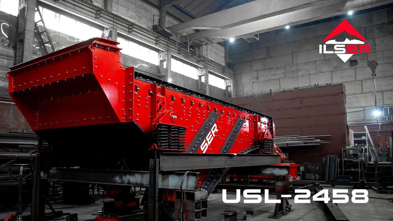 Грохот высокочастотный USL-2458 Тестовый запуск