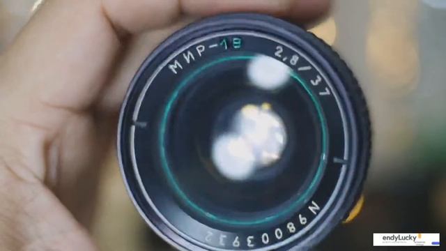 Langka lensa manual wide buatan russia MIR-1B 37mm f2.8 mounting m42