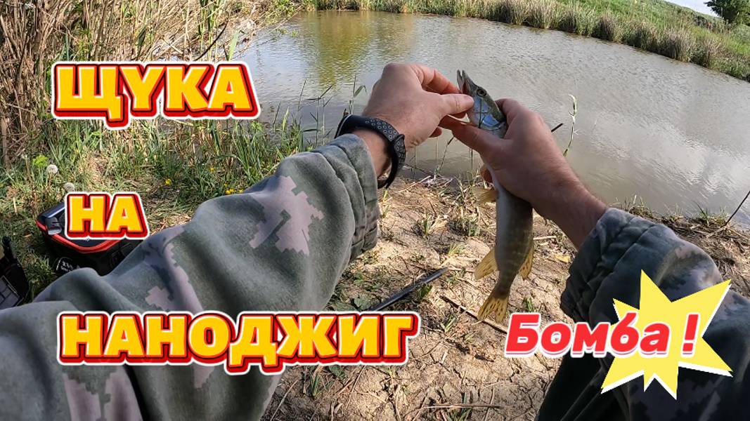 Щука на наноджиг.