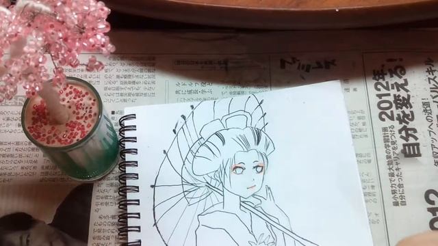 Speedpaint on Geisha by PolinaK