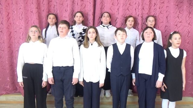 Хор Сорокинская СОШ №1 (Служить России)