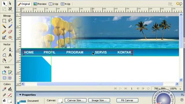 Tutorial  Macromedia Fireworks #4