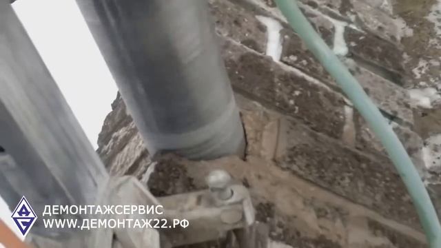 Алмазное бурение сверление бетонного забора под столбы