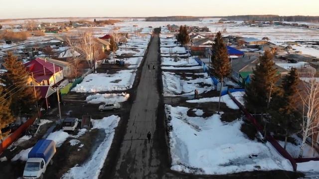 Полёт над Михайловкой весна 2020