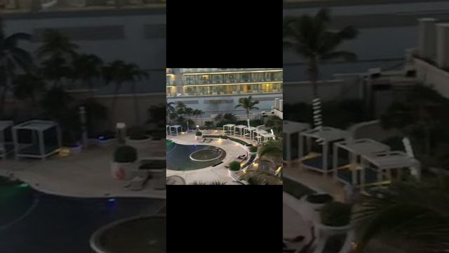 Мексика Канкун вид из номера