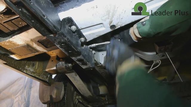 Установка фаркопа Leader F122-F/FC. FORD TRANSIT (фургон) 2014 - ... г.в.