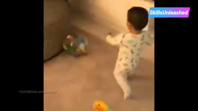 Cristiano Ronaldo's one-year-old son Mateo shows his skills 😍