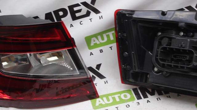 Skoda Octavia A7 2013-2020 года. Фонари FULL LED в сборе