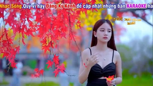 Karaoke Nhạc Sống  Yêu Một Mình  Tone Nam