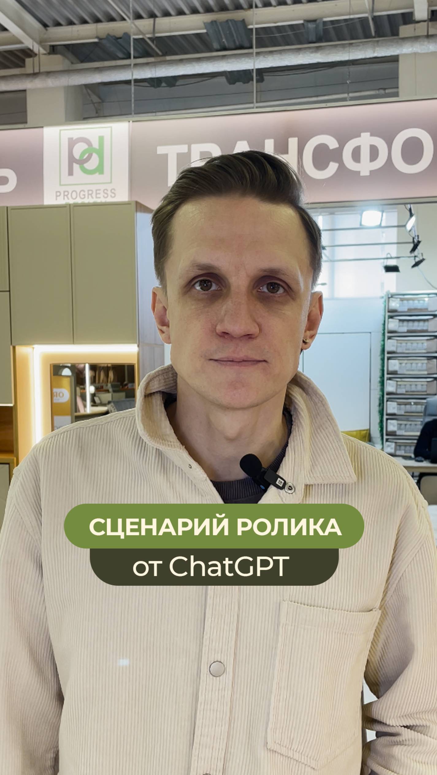 Сценарий Chat GPT | Кровать-трансформер