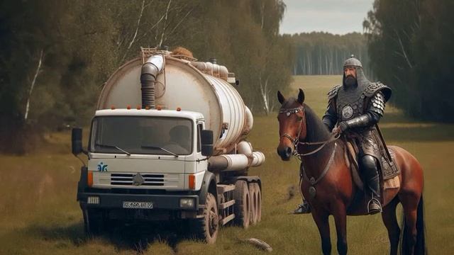 Говновоз но это богатырская песня