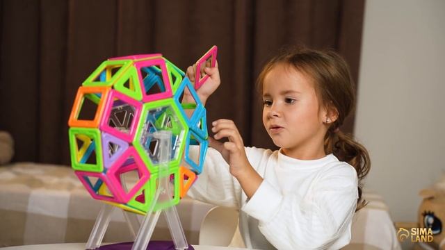 Магнитный конструктор Magical Magnet, 46 деталей ( Арт ДетМир - 1000692344 )