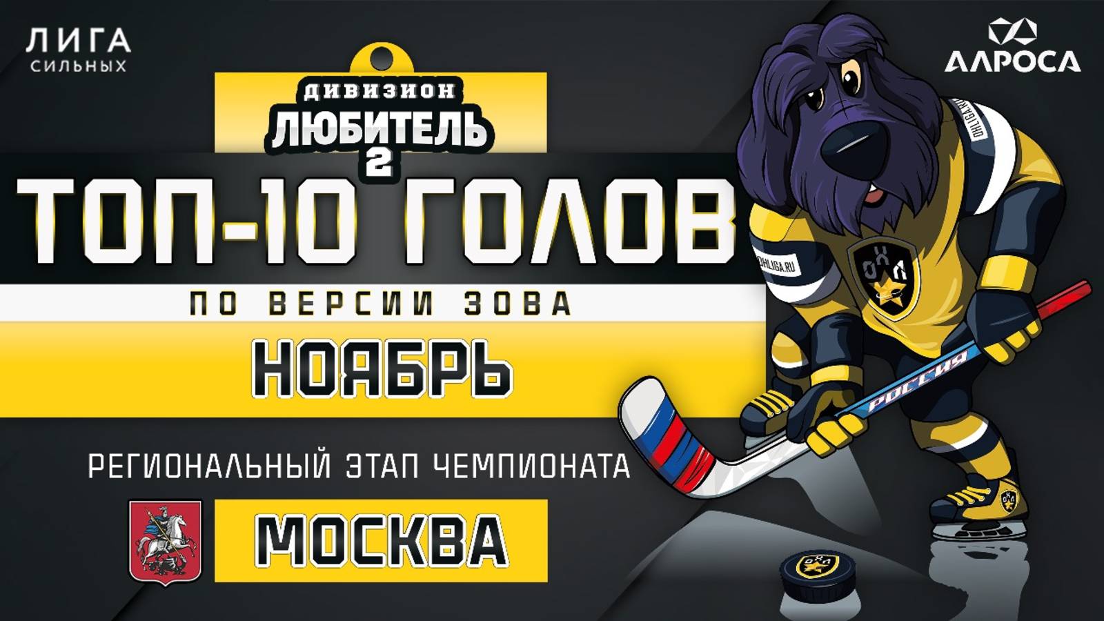 ТОП 10 ГОЛОВ / НОЯБРЬ / ЛЮБИТЕЛЬ 2