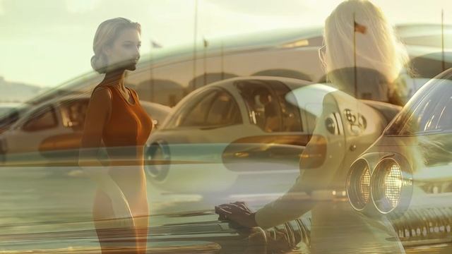 AI Creates the Ultimate Retro Sci-fi Girls Utopia in 8K