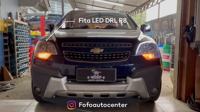 ✔️Fita LED DRL R8 Faróis - Captiva