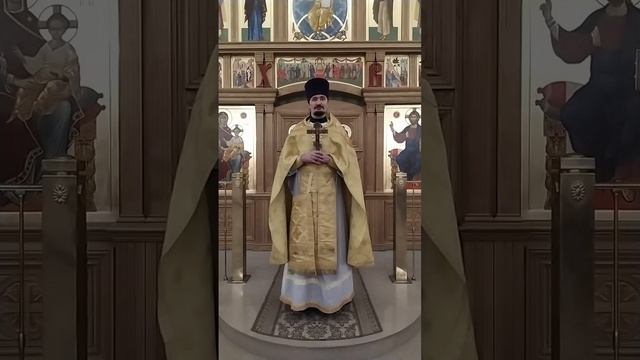 Память иконы Богородицы "Знамение". Не в силе Бог, а в правде. Проповедь о. Вячеслава. 10.12.24