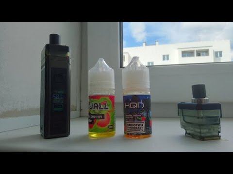 Обзор на две жижки: HQD И DUALL, топ за свои деньги!