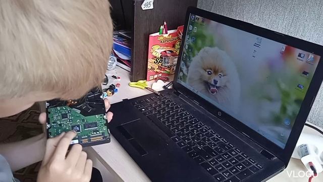 Ремонт жёсткого диска.