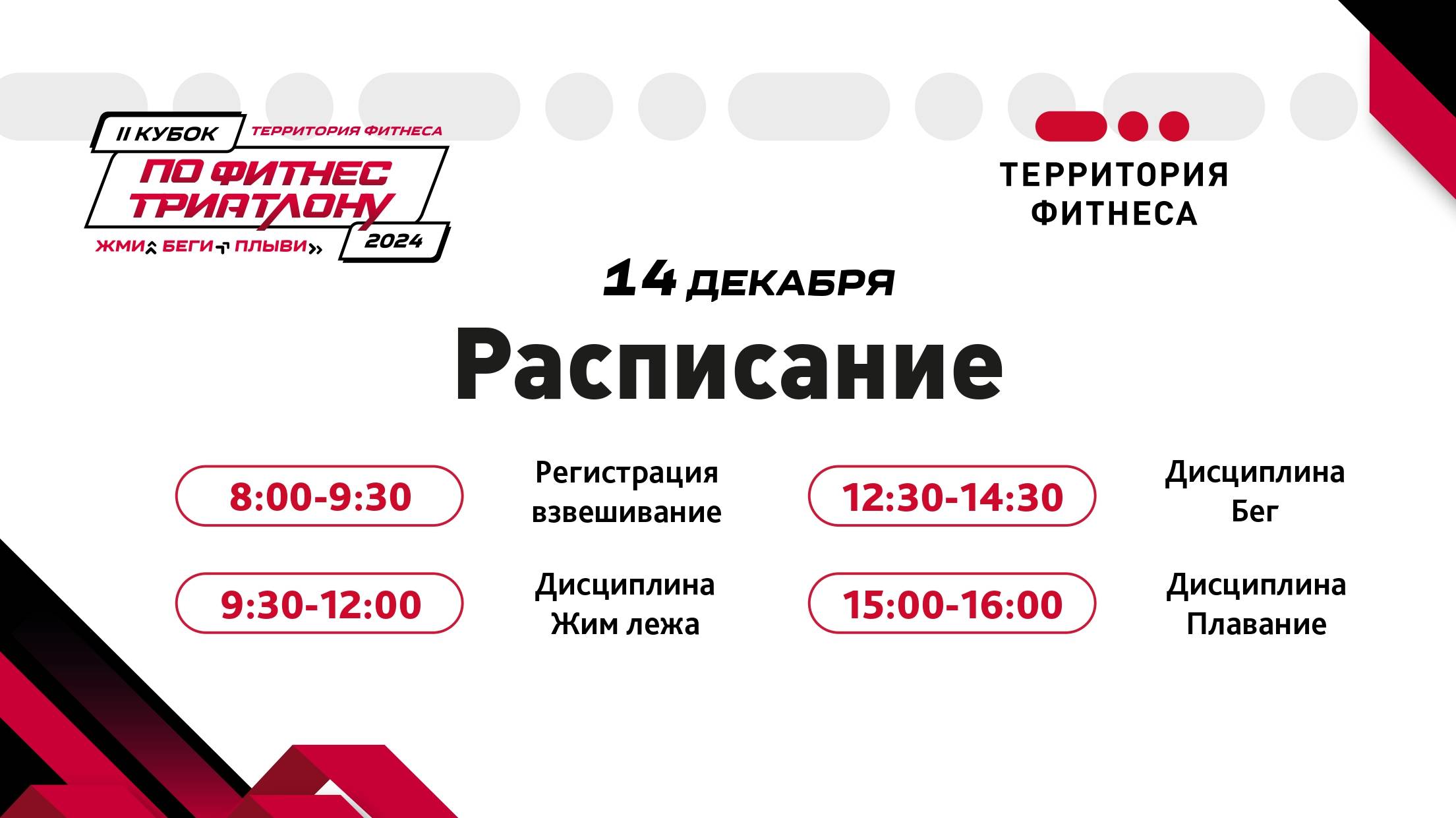 II Кубок Территория Фитнеса по ФитнесТриатлону 2024