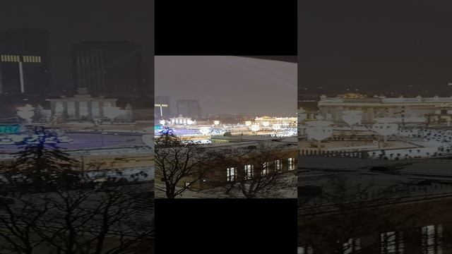 ВДНХ, канатная дорога, каток. Москва 2024